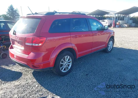 2016 Dodge Journey Sxt/Limited из США, поврежденный, VIN 3C4PDCCG5GT249372